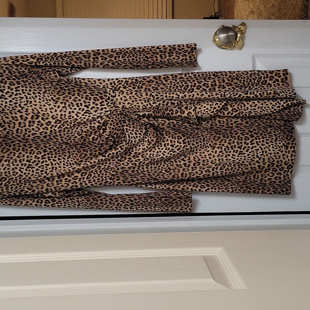 Michael Kors, cheetah print dress